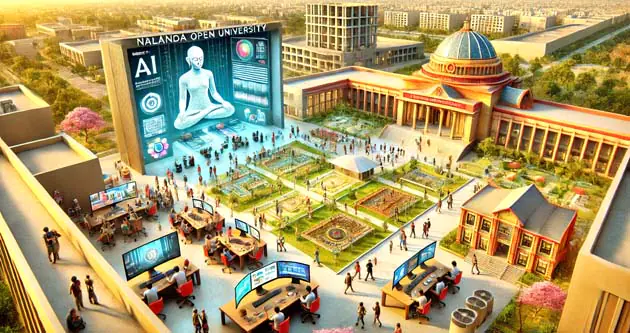 संक्रमण काल से गुजर रहा नालंदा खुला विश्वविद्यालय 1 Nalanda Open University is going through a transition period