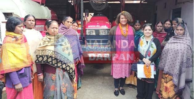 नगरनौसा कस्टम हायरिंग सेंटर पहुंची नाइजीरिया की टीम