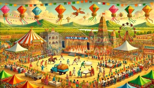 राजकीय मकर मेला की अनुसूची जारी, दही खाओ प्रतियोगिता गायब 1 Rajgir Makar Mela schedule released, eat curd competition missing