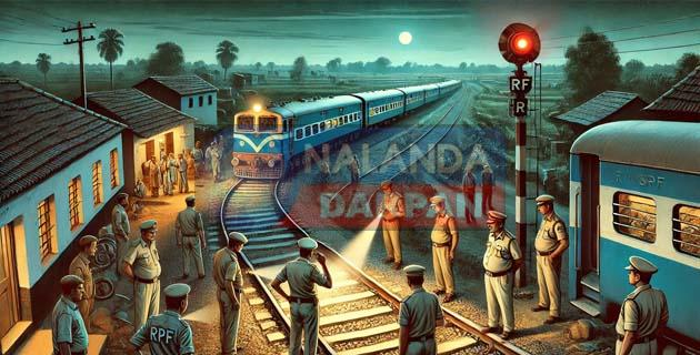 बख्तियारपुर-राजगीर रेलवे ट्रैक पर सुरक्षा सख्त: संदिग्ध गतिविधि बाद GRP और RPF अलर्ट 1 Security tightened on Bakhtiyarpur-Rajgir track: GRP and RPF alert after suspicious activity