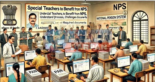 विशिष्ट शिक्षकों को मिलेगा NPS का लाभ: जानें प्रक्रिया, अड़चन और जरुरी दस्तावेज