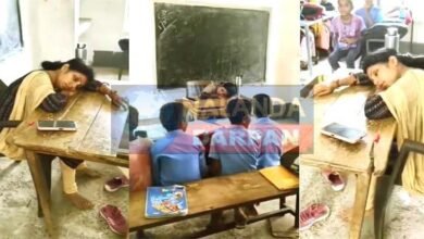 Video of BPSC teacher sleeping in classroom goes viral, investigation is necessary