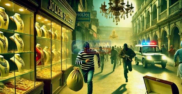 कंकड़बाग ज्वेलरी शोरूम लूटकांड: लुटेरों की तलाश में नालंदा में ताबड़तोड़ छापेमारी 4 Kankarbagh Jewellery Showroom Robbery Case: Rapid raids in Nalanda in search of robbers