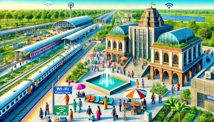 अब राजगीर और बिहारशरीफ स्टेशन पर मिलेंगी इंटरनेशनल सुविधाएं Now international facilities will be available at Rajgir and Bihar Sharif stations