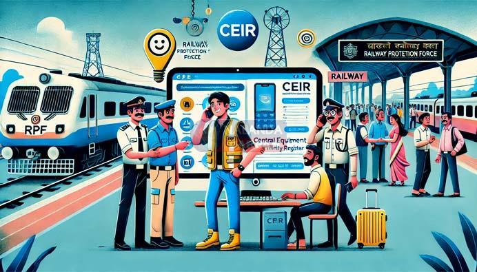 RPF has partnered with CEIR: अब आसानी से मिलेगा रेल यात्रियों का खोया मोबाइल
