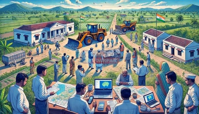 सरकारी भूमि की रक्षा के लिए प्रशासन ने छेड़ा यूं बड़ा अभियान 1 The administration launched a big campaign to protect government land