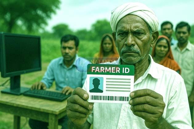 नगरनौसा में फार्मर आईडी जेनरेशन में आ रही यूं तकनीकी अड़चनें