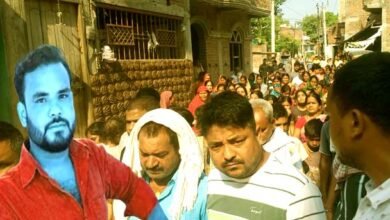 नगरनौसा में युवक की गोली मारकर हत्या, 5 थानों की पुलिस तैनात, तनावपूर्ण शांति 3 A youth was shot dead in Nagarnausa, police from 5 police stations deployed, tense peace