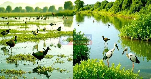 Nalanda resonates with the chirping of Asian water birds (1) Nalanda resonates with the chirping of Asian water birds
