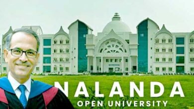 Prof. Abhay became the registrar of Nalanda Open University