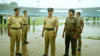 गृहरक्षक भर्ती शारीरिक जांच परीक्षा पर पड़ी बारिश, 16-17 जुलाई अगली तारीख 4 Rainfall on Home Guard Recruitment Physical Test, next date is 16-17 July