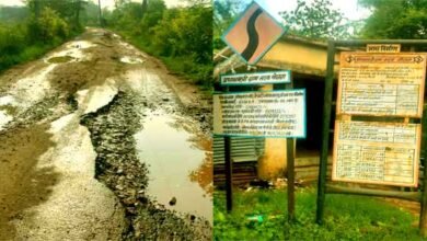 Rural Development Minister, look at the condition of the roads in your village Jewar!