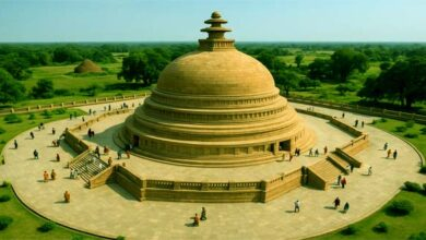 वैशाली बुद्ध सम्यक दर्शन संग्रहालय स्मृति स्तूप का निर्माण पूरा 2 Construction of Vaishali Buddha Samyak Darshan Museum Memorial Stupa completed