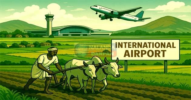 राजगीर इंटरनेशनल एयरपोर्ट परियोजना पर छाई काली घटा