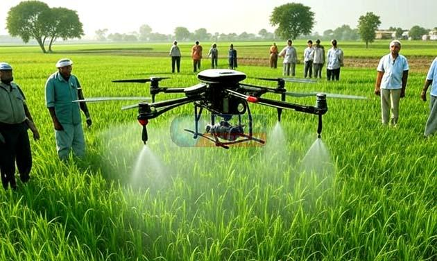 किसानों के लिए ड्रोन अनुदान योजना को मिली रफ्तार 1 Drone subsidy scheme for farmers gains momentum