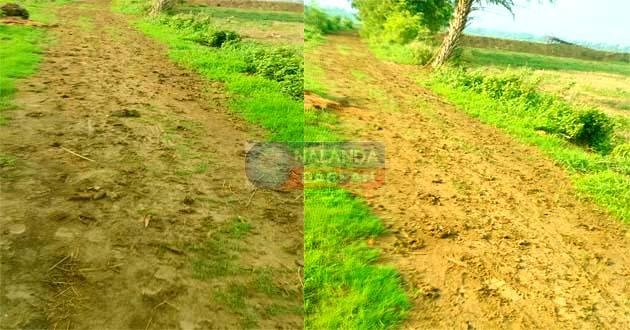 किसान-ग्रामीणों को मॉनसून के साथ सता रही कच्ची सड़क की चिंता Farmers are worried about the unpaved road along with the monsoon