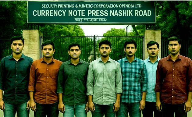 Frauding: नासिक नोट प्रेस में धराए सभी 7 फर्जी कर्मी नालंदा के, FIR दर्ज 1 Frauding: All 7 fake employees of Nalanda caught in Nashik Note Press, FIR registered