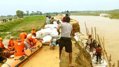 नालंदा पर आफत बनी झारखंड की बारिश, कई प्रखंडों में नदी तटबंध टूटे 1 Jharkhand's rain became a disaster for Nalanda, river embankments broke in many blocks