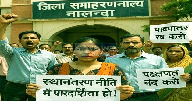 Transfer dispute emerged in Nalanda, questions raised on transparency and fairness