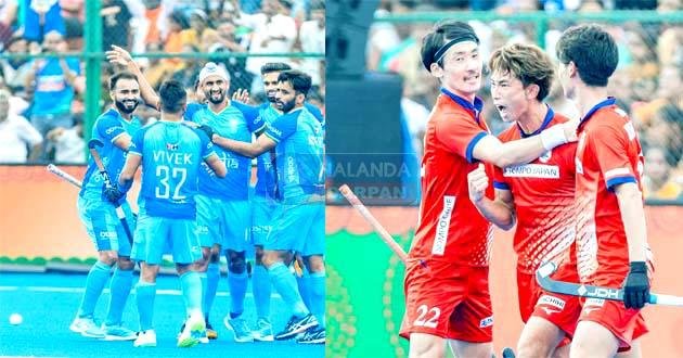 Asia Cup 2025 India beat Japan 3 2 confirmed place in Super 4