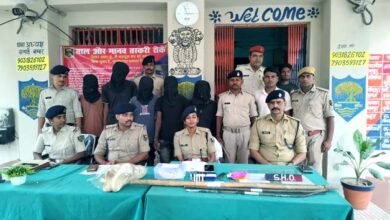 Big success of Nagarnausa police Gang of five street robbers arrested