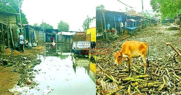 Bihar Sharif Smart City The condition of Ramchandrapur Market Committee is hellish