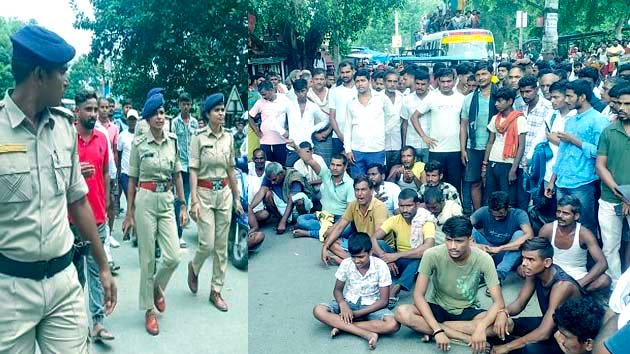 हिलसा में किशोर शव मिलने के बाद ग्रामीणों का हंगामा, सड़क जाम 1 Drone showed liquor cultivation in Karaiparsurai businessman arrested with beer consignment in Rahui