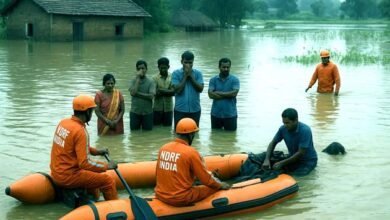 Flood tragedy in Jharkhand 3 died due to drowning in waterlogging