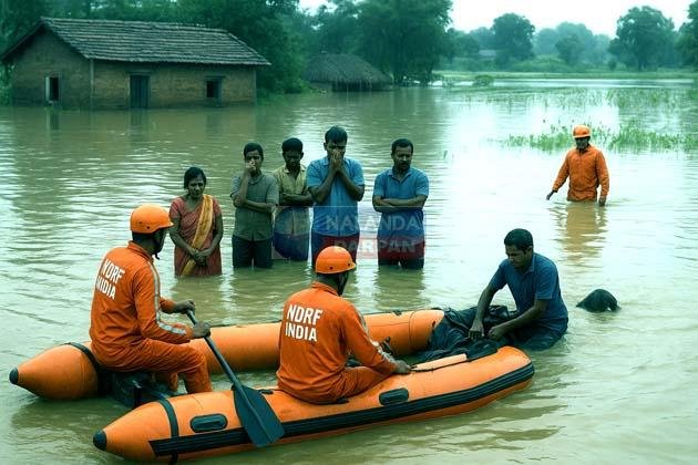 झारखंड से आई बाढ़ की त्रासदी, जलभराव में डूबने से 3 की मौत 1 Flood tragedy in Jharkhand 3 died due to drowning in waterlogging