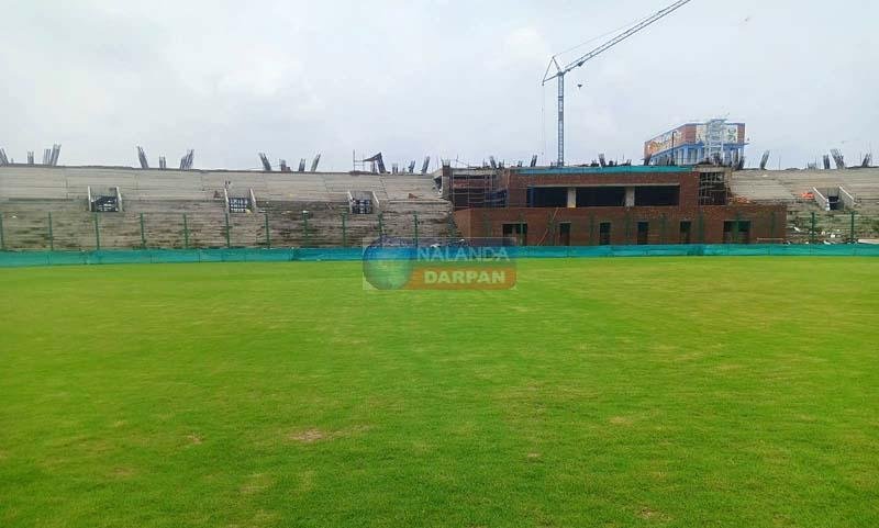 जानें राजगीर इंटरनेशनल क्रिकेट स्टेडियम का ताजा हाल 6 Latest condition of Rajgir International Cricket Stadium 5