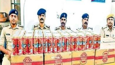 स्विफ्ट डिजायर से शराब तस्करी: 180 लीटर बियर समेत कार जब्त 3 Liquor smuggling through Swift Dzire Car seized along with 180 liters of beer