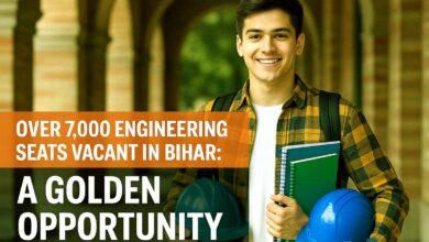 More than 7 thousand seats are vacant in government engineering colleges of Bihar!