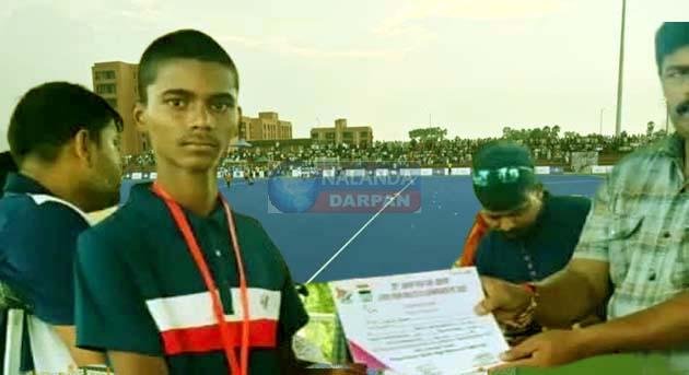 Rajneesh of Rajgir created history in state level para athletics