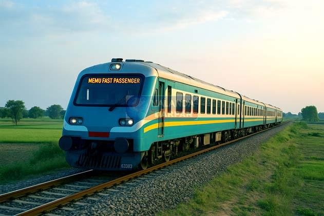 Regular operation of Vaishali Koderma MEMU Fast Passenger started