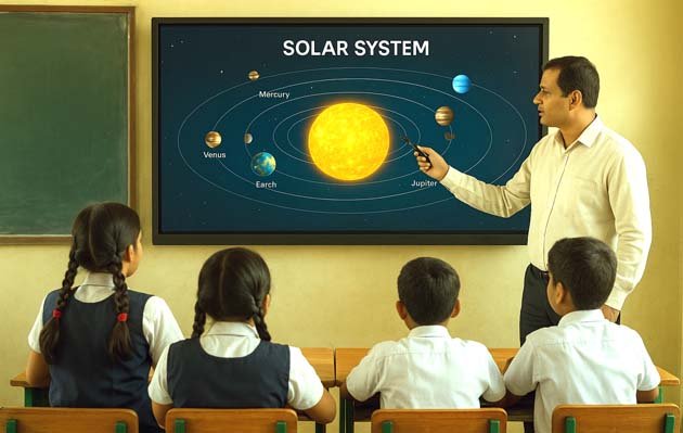 Smart classes in government schools are making studies interesting and easy for students