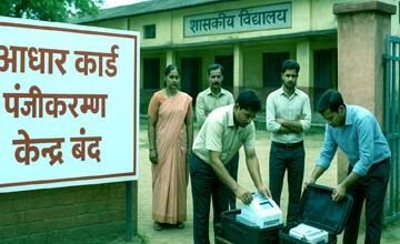 इन 40 स्कूलों में आधार कार्ड बनाने पर रोक, जानें बड़ी वजह 1 There is a ban on making Aadhar card in these 40 schools know the big reason
