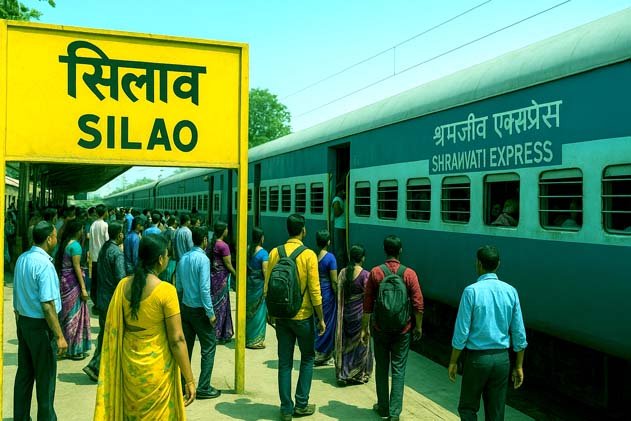Corona ends at Silav railway station stoppage of Shramjeevi Express begins