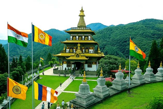 Heritage: भारत और भूटान मैत्री का नया अध्याय है भूटान बौद्ध मंदिर 1 Heritage Bhutan Buddhist temple is a new chapter of friendship between India and Bhutan