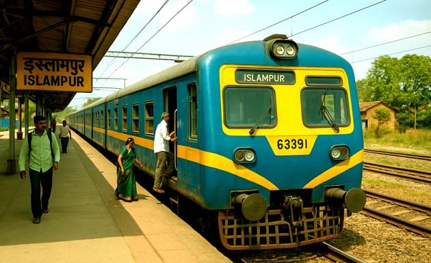 इस्लामपुर-हिलसा-फतुहा रेल खंड पर चलेगी नई मेमू पैसेंजर ट्रेन 1 New MEMU passenger train to run on Islampur Hilsa Fatuha rail section