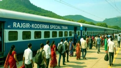 Rajgir Danapur special train permanently extended till Koderma