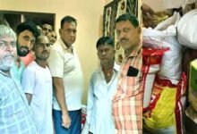Rajgir Decoration Association helped in case of accidental death of a member