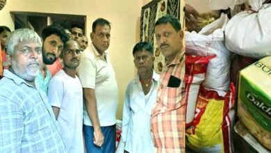 Rajgir Decoration Association helped in case of accidental death of a member