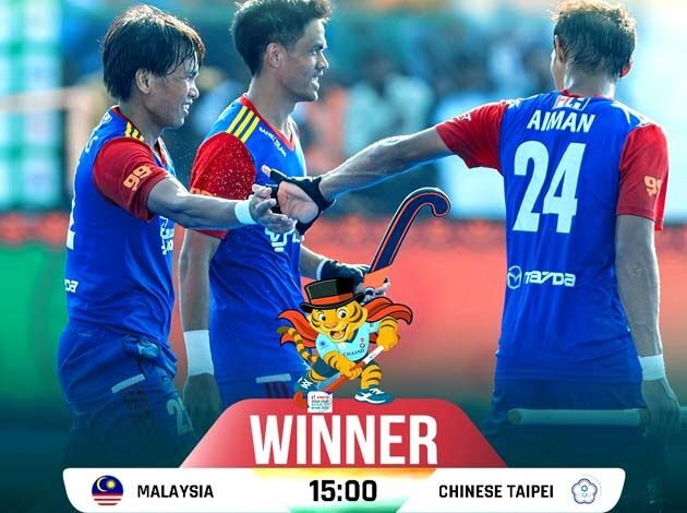 Rajgir Hero Asia Cup 2025 Malaysia thrash Chinese Taipei 15 0