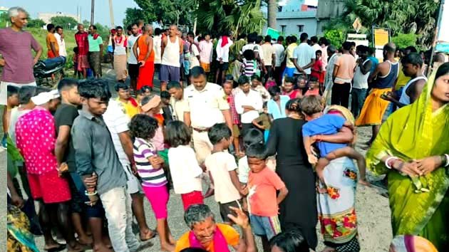 Sensational murder A family burnt in the fire of revenge