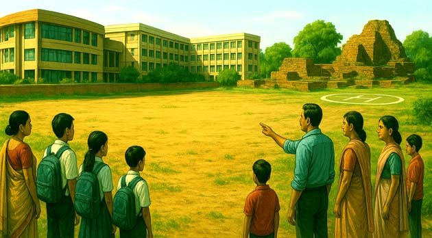 The establishment of Rajgir Central School is under threat know the big reason