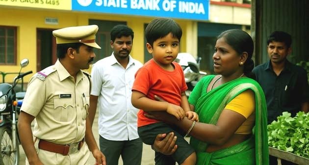 A child who went missing due to family negligence was found through social media