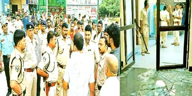 A young man who dedicated his life to the worship of Goddess Durga died his family members created a ruckus at Sadar Hospital