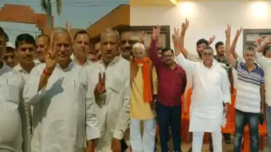 जदयू कार्यकर्ताओं के विरोध के बीच ‘हरनौत के हरि’ ने नामांकन पर्चा भरा 8 Amid protests by JDU workers Harnaut ke Hari files nomination papers 1