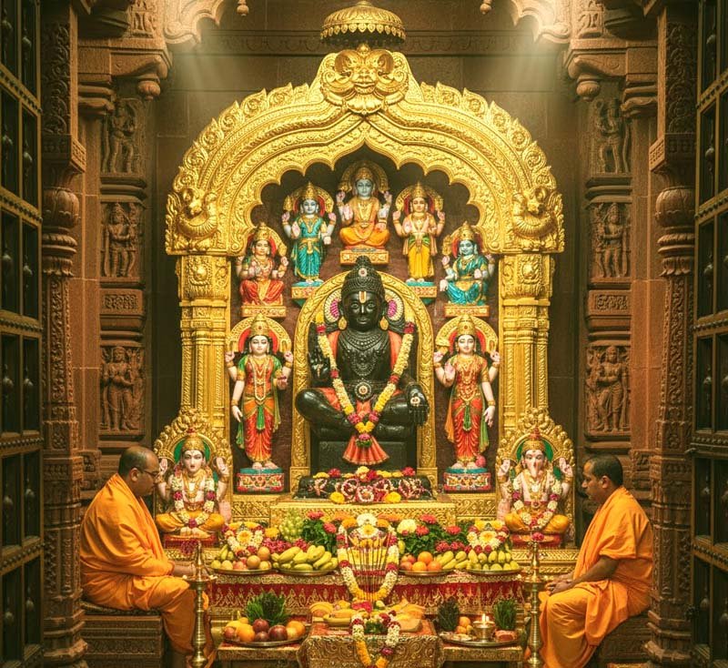 India unique Sun Temple is located in Aungari Dham lit by the flame of Shri Krishna Leela 2