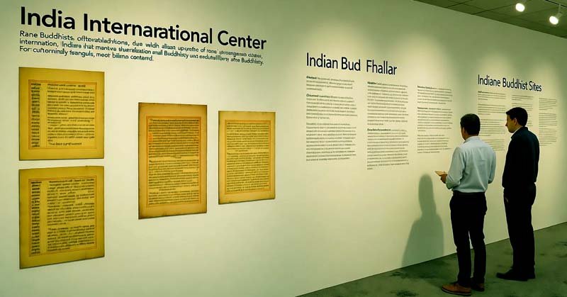 Nava Nalanda Mahavihara organises exhibition of rare manuscripts and Buddhist heritage in Delhi 1